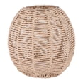 thumbnail image 1 of Rattan Lamp Shade for Pendant, Floor, Chandelier Lamps - Khaki Basket Style Light Fixture for Bedroom, Living Room, Dining, Hallway, 1 of 6