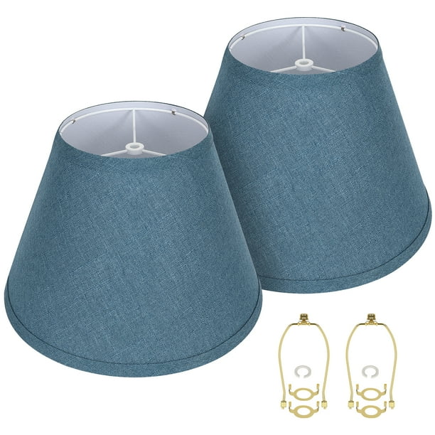Small blue lamp shades sale