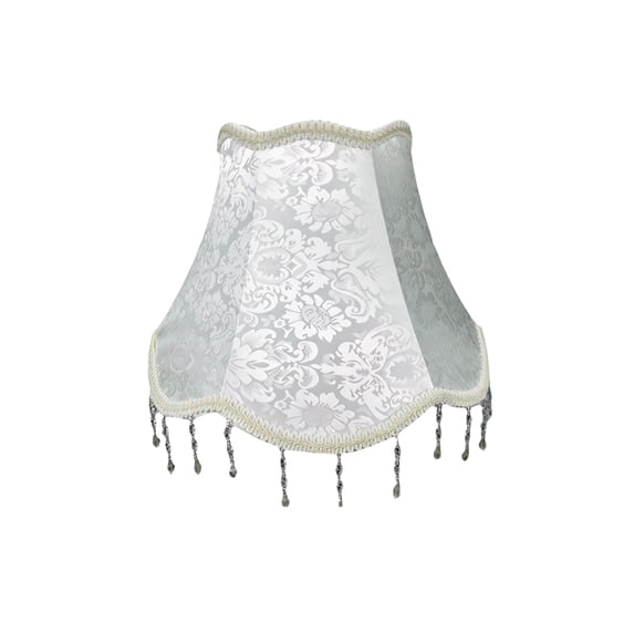 Floral Victorian Vintage Printed Pattern Scalloped Lamp Shades