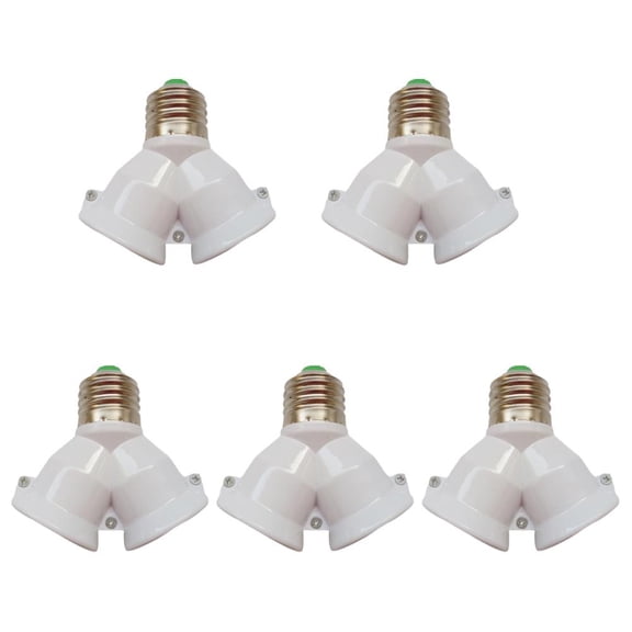 Lamp Socket Adapter Converter with Multiple Threaded Multi Head E26 E27