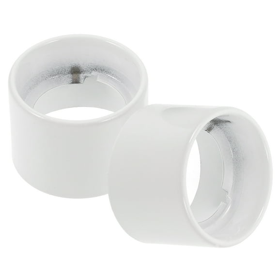 Homoyoyo Durable Metal Light Socket Ring, Modern Design, Easy Installation, 2Pcs