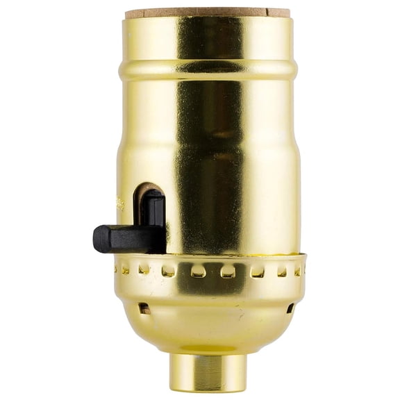 Lamp Socket with Push ON/OFF, Medium Base, for Floor and Table Lamps, DIY Projec