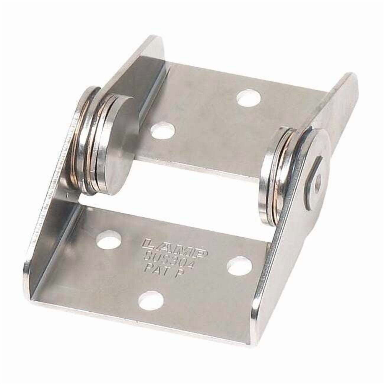 2-Pack Nylon Adjustable Torque Hinge – Smooth Damping, Free-Stop Angle Control, 45x35mm Black, Pre-Drilled, For Cabinets, Furniture & DIY Projects