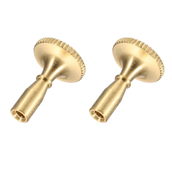 Lamp Turn Knobs On/Off 2 Pcs - Lamp Twist Switch Socket Key for Fans Fixtures Floor Table Metal Lamp Socket Twist Knob Replacement, Bronze