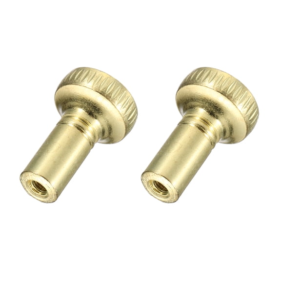 Lamp Turn Knobs On/Off 2 Pcs - Lamp Twist Switch Socket Key for Fans Fixtures Floor Table Metal Lamp Socket Twist Knob Replacement, Gold