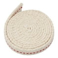 thumbnail image 1 of Lamp Wick Lantern Wicks - 3 Ft 0.43 Inch Flat Cotton Oil Lamp Wick Replacement Oil Lanterns Wick with Stitch for Oil Lamps, Kerosene Lanterns and Candle Burners, 1 of 10