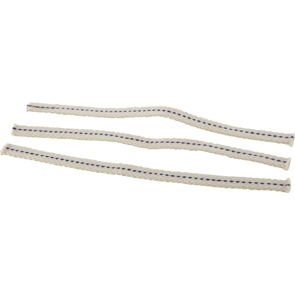 Cans Unlimited Lamp Wick Lampwick - Cotton - 8 in Length, Multicolor