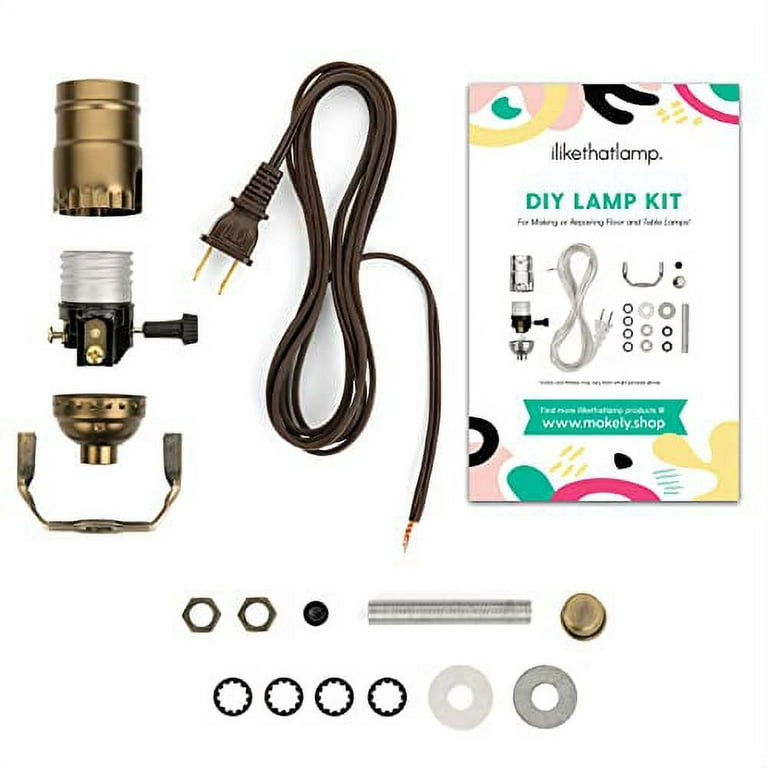 Royal Designs DIY Lamp Making Kit – Make, Refurbish, and Repair