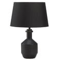 thumbnail image 1 of Lamp with Geometric Detailing - Black, 1 of 3