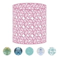 thumbnail image 1 of LampPix 10.00" Table Lamp Shade - Bohemian Circles Red Custom Printed Canvas Desk Lampshade with Acrylic Uno Fitting by ArtToFrames (LP-60), 1 of 4
