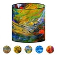 thumbnail image 1 of LampPix 10.00" Table Lamp Shade - Reflections Custom Printed Canvas Desk Lampshade with Acrylic Spider Fitting by ArtToFrames (LP-173), 1 of 4