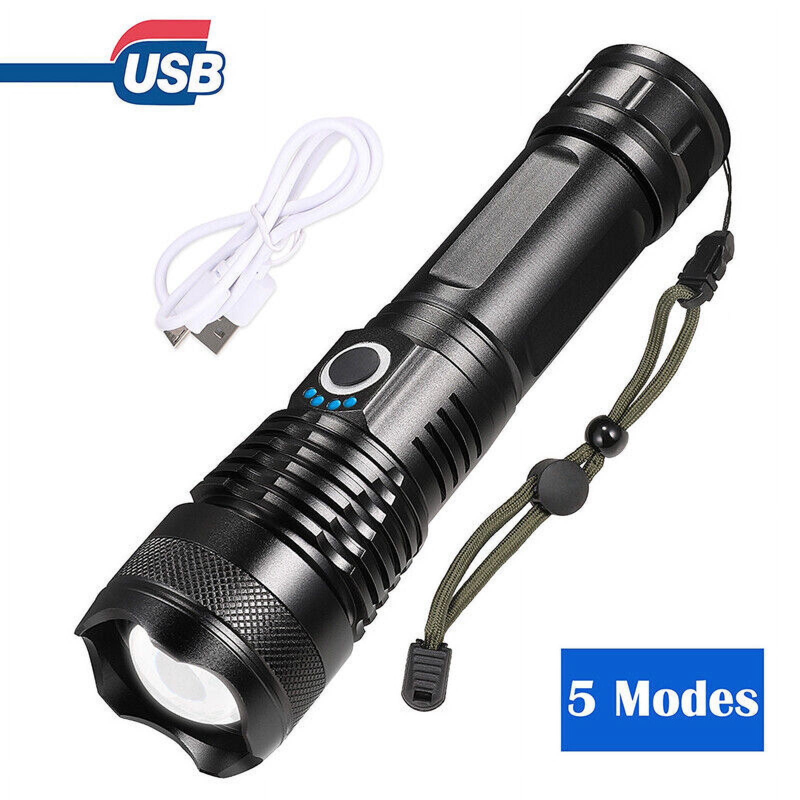 Lamparas de mano recargables led linternas alta potencia 90000000 lumens potente