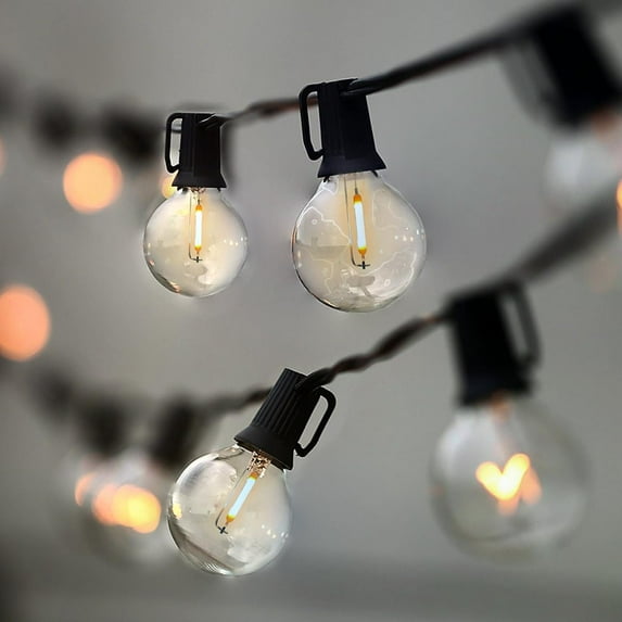 Lampat String Lights, LED Bulb Globe String Lights with Bulbs-UL Listd for Indoor/Outdoor Commercial Decor