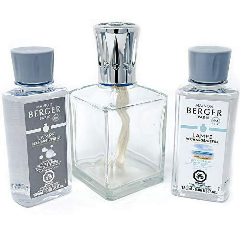 Lampe Berger, Lamp Gift Set - Essential Square- Includes Fragrance