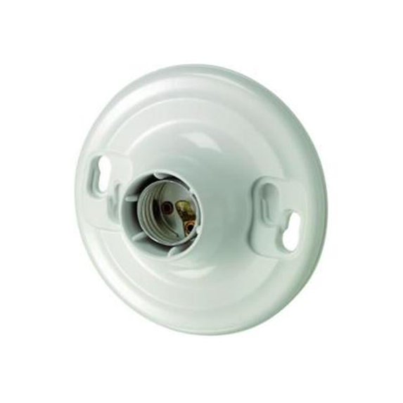 Lampholder Keyls Plstc Wht R50-08829-CW4