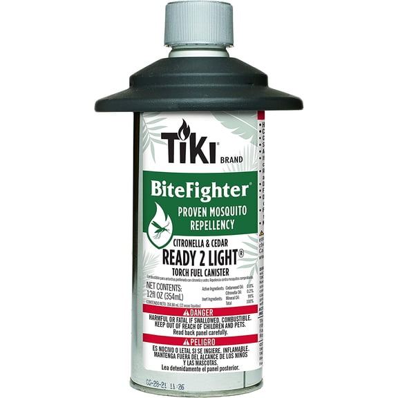 Lamplight Farms 1215093 Bitefighter Cedar & Citronella Torch Fuel, 12-oz.