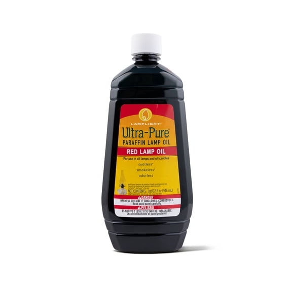 Lamplight 32 oz. Ultra-Pure Lamp Oil Red