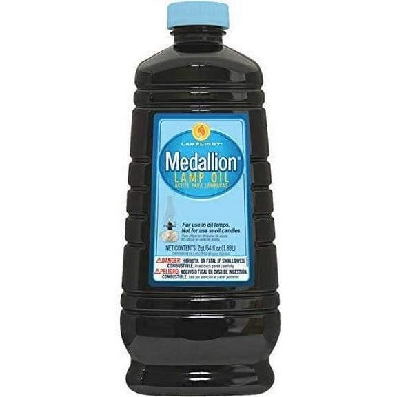 Lamplight Farms Medallion Lamp Oil Unscented - Clear - 64 oz