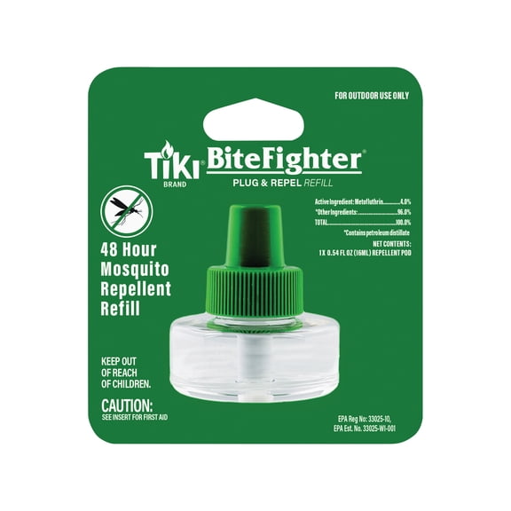 Lamplight Tiki BiteFighter Plug & Repel Refill - Pack of 1