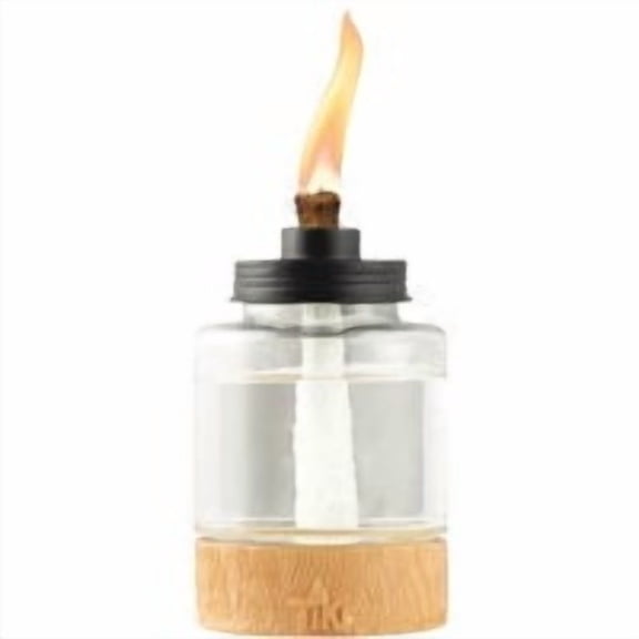 Lamplight Tiki Modern Glass Table Torch - Pack of 10
