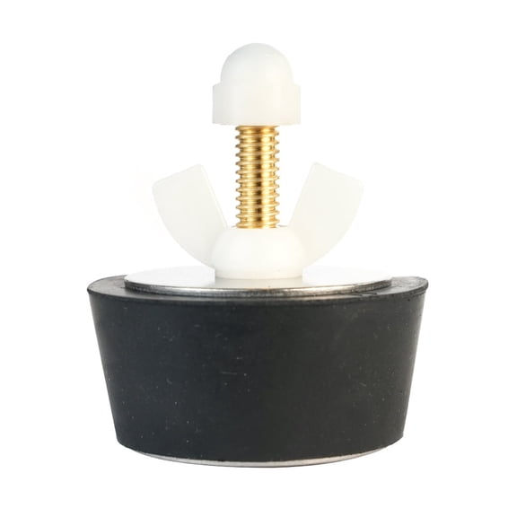 Lamprey Hardware #11 Winter Plug Blow Thru with Schrader Valve for 2 inch Pipe - LHBP11