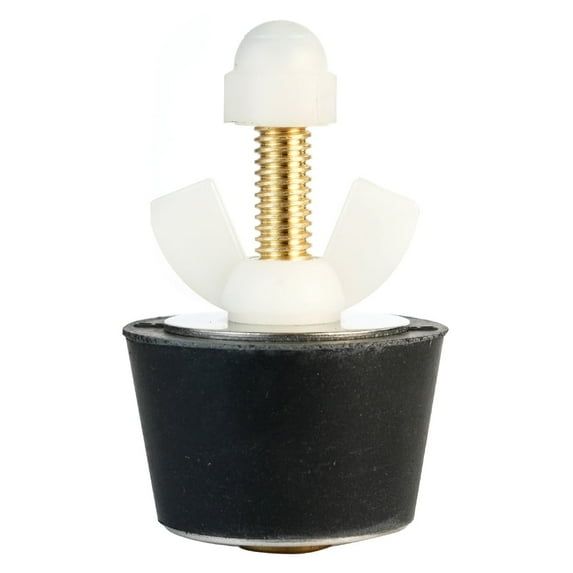 Lamprey Hardware #8 Winter Plug Blow Thru with Schrader Valve for 1.5 inch Pipe - LHEP8