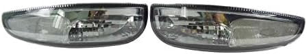 Buy BLACK CLEAR 97-04 CHEVY CORVETTE C5 BUMPER CORNER SIGNAL LIGHTS Lamps Left Right I321023