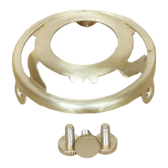 Lampshade Adapter Ring Lamp Shade Reducing Ring Retaining Ring Durable Brass for Commercial Lighting Retrofit