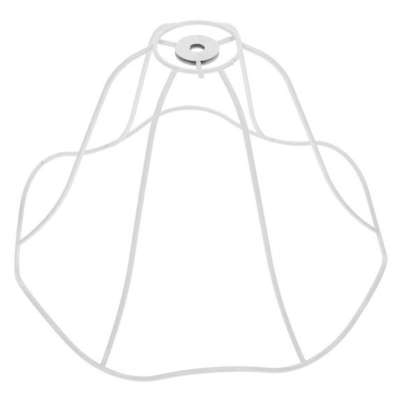 SOPOTUTU Retro Elegance Metal Lampshade Frame Sturdy Holder for Living Room Bedroom 1Pack