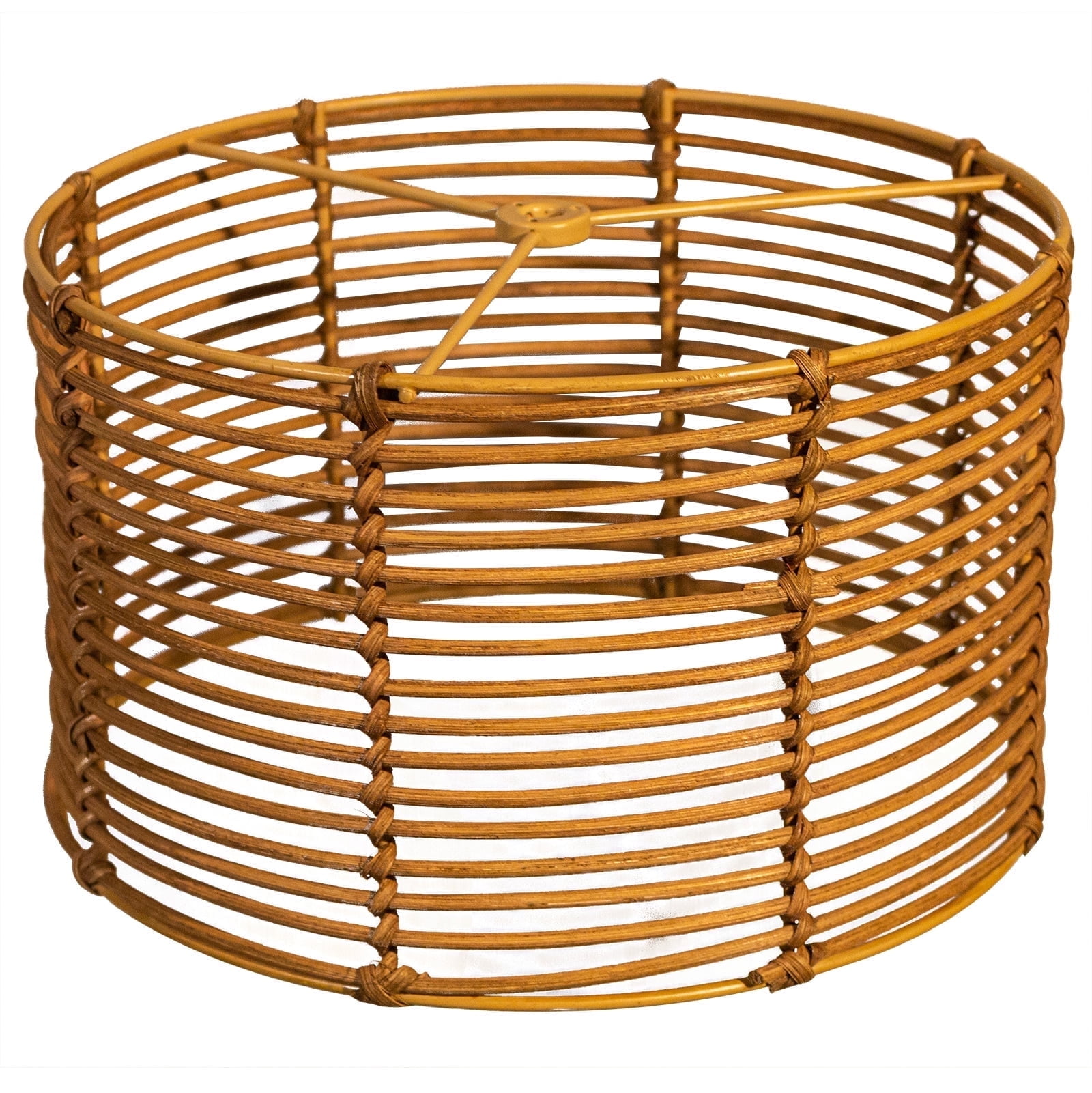 Spider Natural Woven Lamp Shades For Table/Bedside Lamps