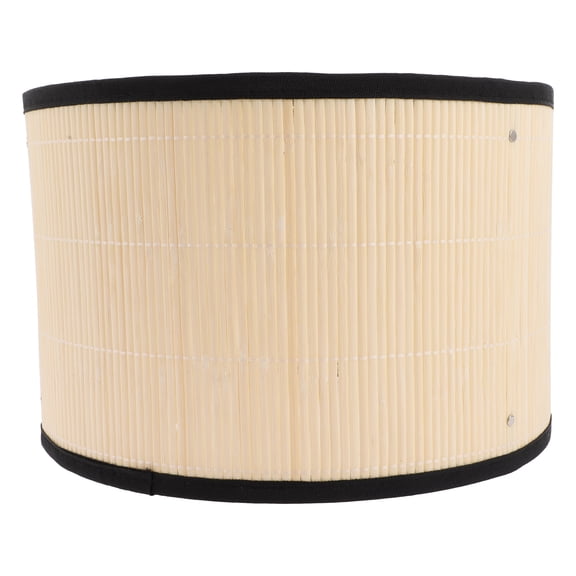 NIAIZEK Bamboo Barrel Lampshade Light Yellow Modern Indoor Lighting 1Set