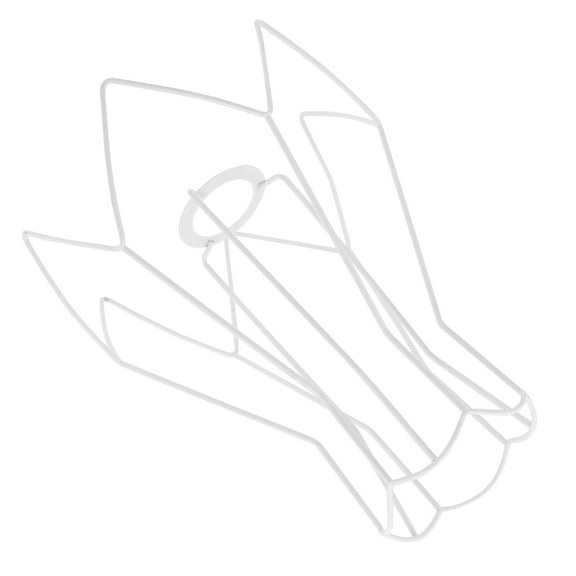 Vintage Bell Shaped Metal Lampshade Frame Chandelier Holder Cage Support for Desk Lamp Stand Lighting