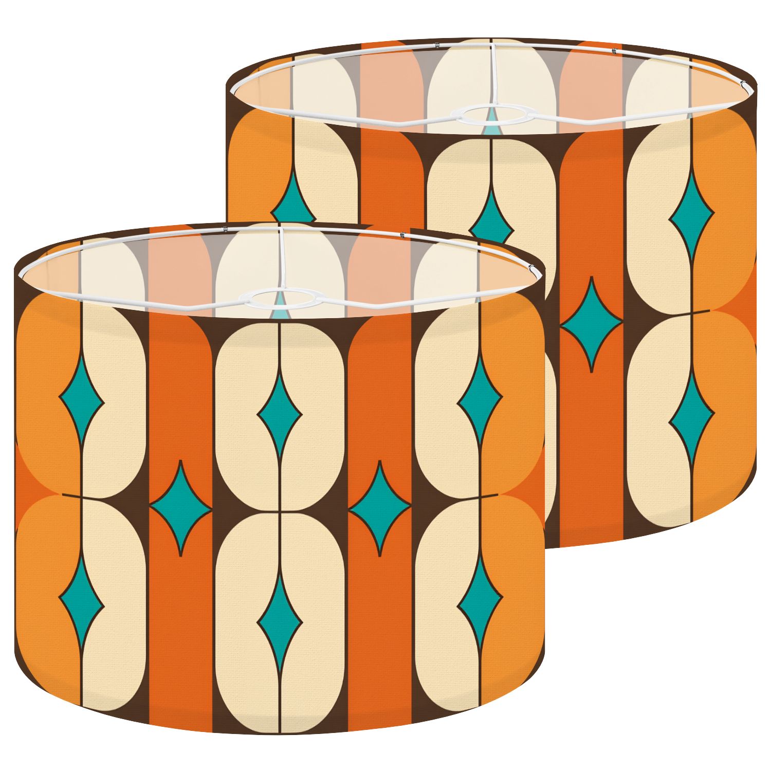 Mid Century Lamp Shadesnull