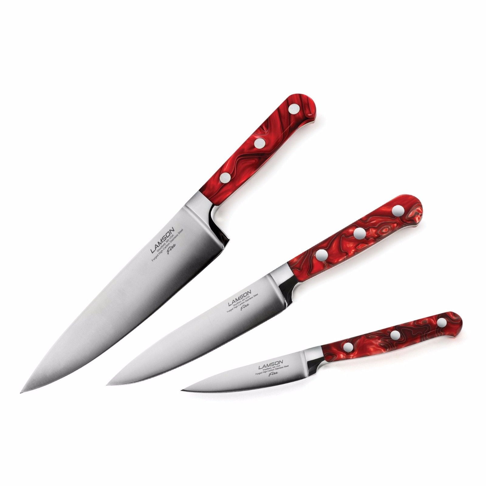Lamson Fire Series Knife Set