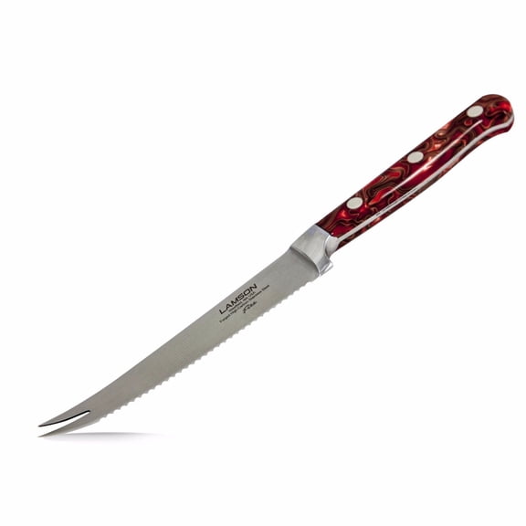 Lamson Fire Series 5" Serrated Tomato Knife