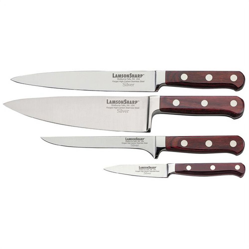 LamsonSharp Silver 4Piece Cook Knife Set