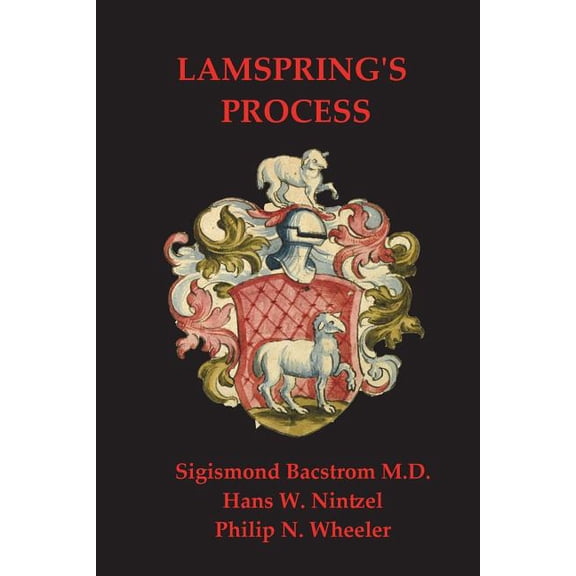 Lamspring's Process : Alchemy: The Stone of the Philosophers (Paperback)