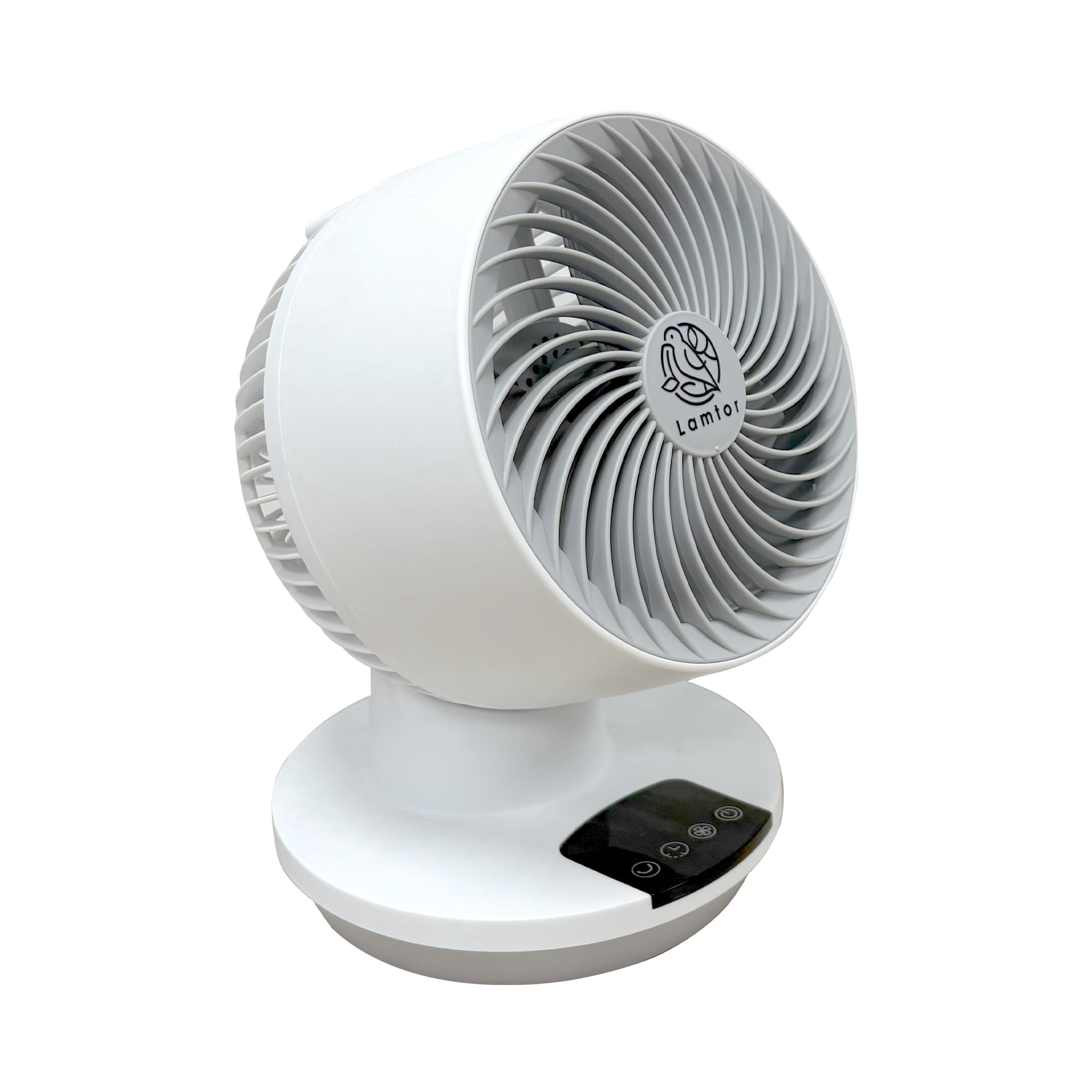 Lamtor Rechargeable Fan Portable, Battery Powered Fan , Super Quiet Desk Fan , Small Cordless Fan for Travel, Bedroom, Office, Dorm, Camping