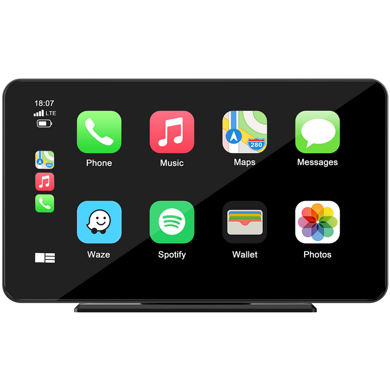 10 inch Touch Screen Portable Wireless Apple CarPlay Android Auto Car  Radio GPS