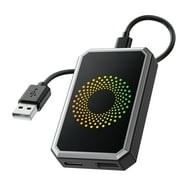 TOGUARD Wireless CarPlay AI Box Lite for Factory Wired Carplay Adapter Cars - Supports Y0uT0be and T1kT0k, Easy to Setup 3 in 1, Dual WiFi Bluetooth