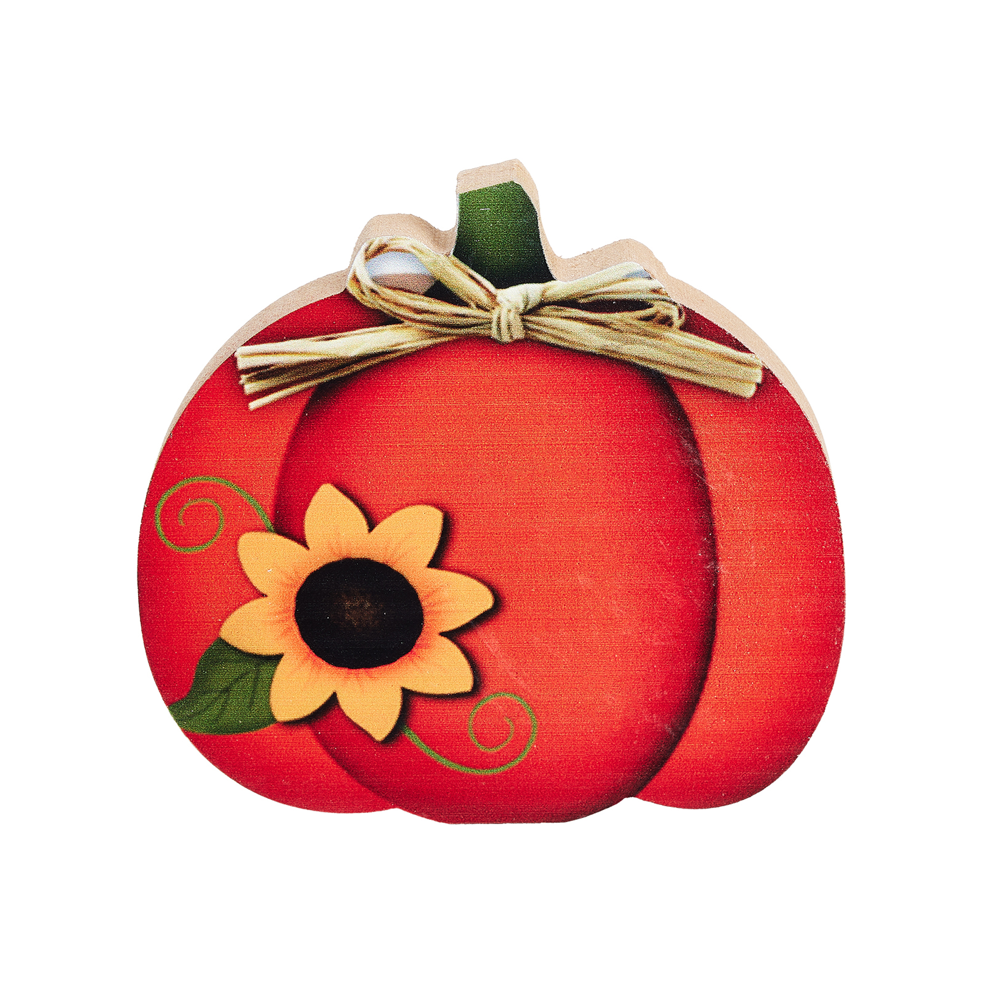Lamuusaa Thanksgiving Front Door Sign, Wooden Pumpkin Fall Hanging
