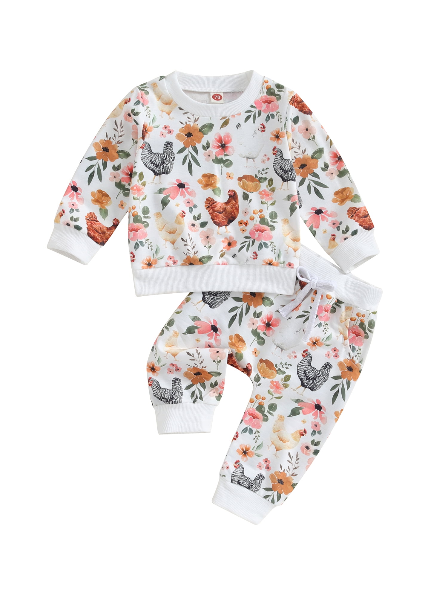 Baby Crewneck Sweatshirt Lamuusaa Toddler Girl's Bow Sweatshirt