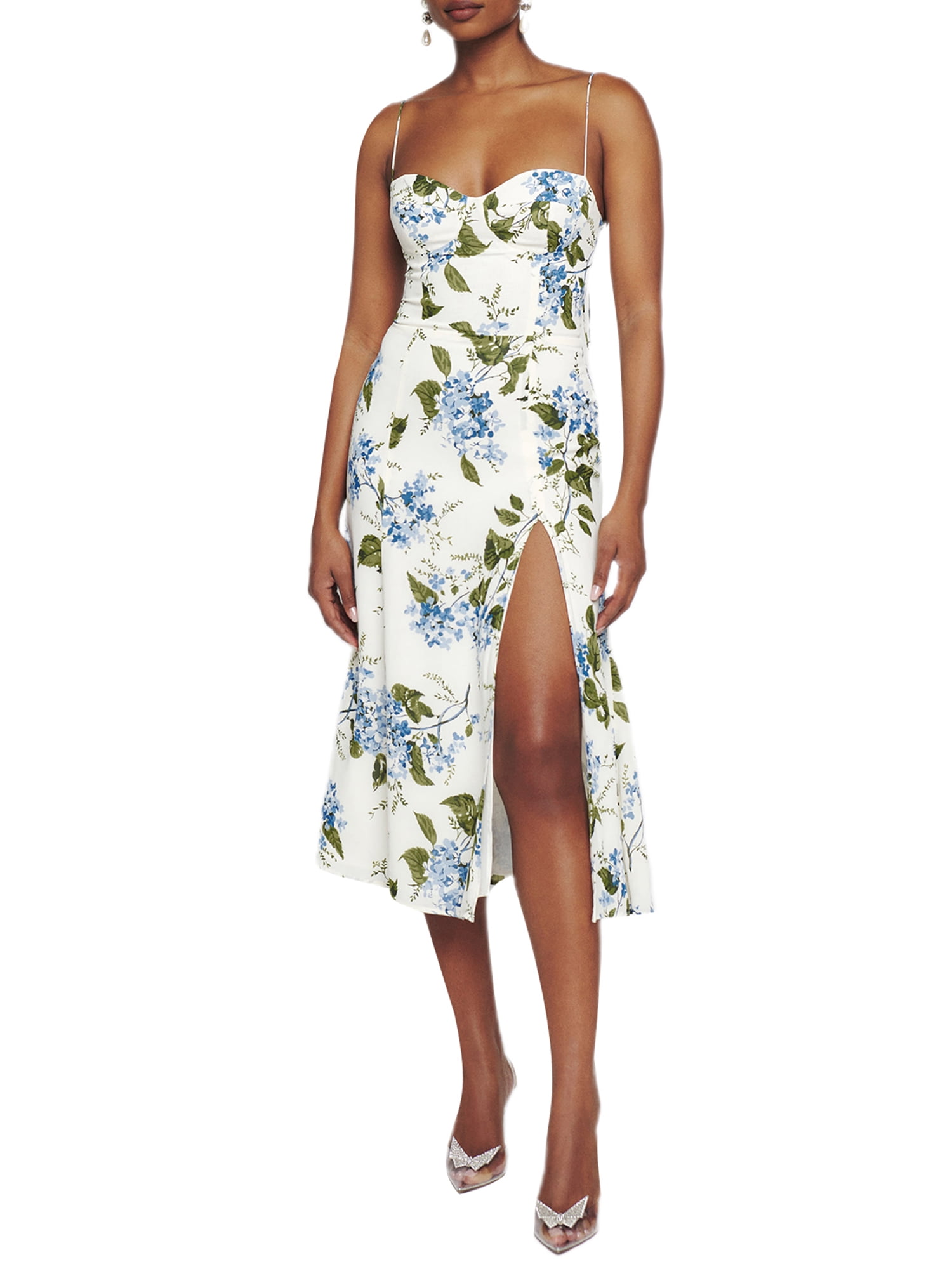midi dress for women Yellow - Emerson Midi Dress elegant cocktail dresses Size:16-16Â½ 34/35 All White Formal Dresses