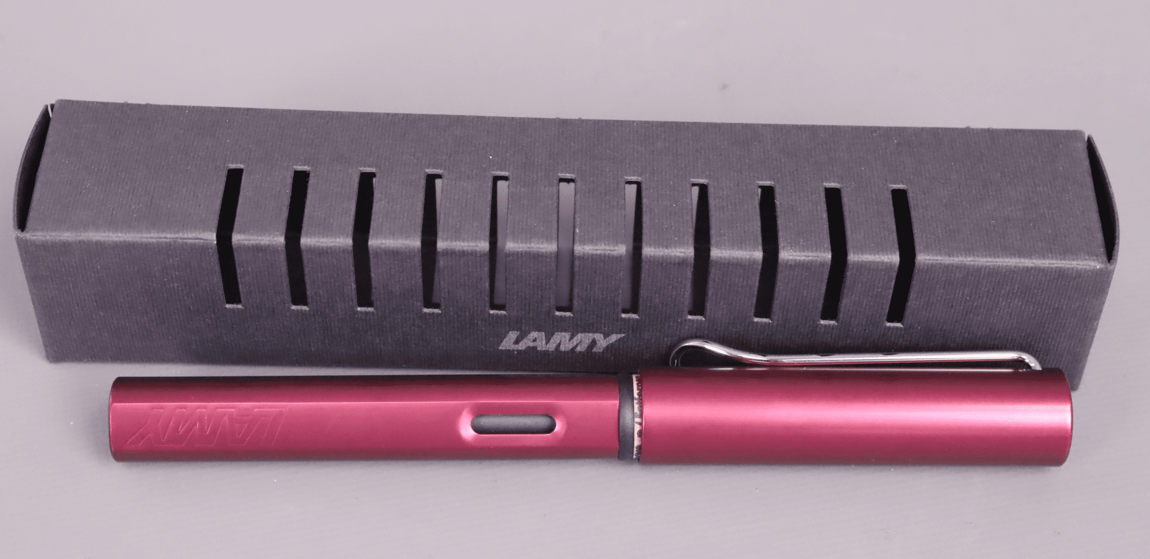 Lamy Al-Star Fountain Pen - Dark Purple, Extra-Fine Nib