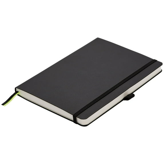 Lamy B4A6BLACK Ruled 192 Ivory Pages A6 Softcover Notebook, Black