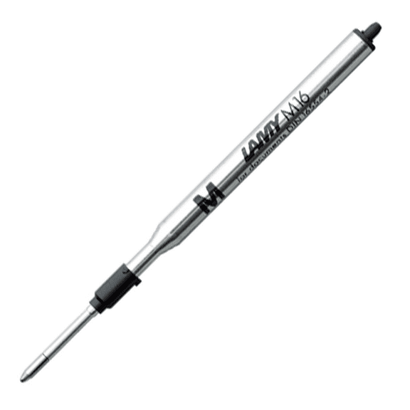 Lamy M16 Ballpoint Pen Refill - Black, Medium Tip