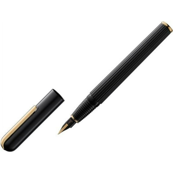 Lamy Imporium Black/Gold Fountain Pen - Medium