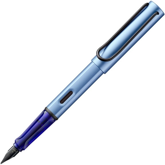 Lamy L0E1AQEF Al-Star Aquatic Aluminium Fountain Pen, Extra Fine