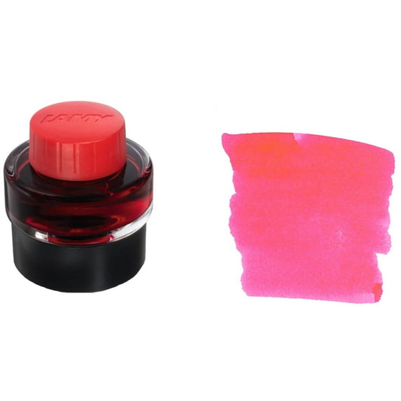 Lamy LT51RD Red Bottled Ink for Fountain Pen, 30ml