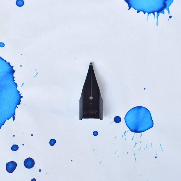 Lamy Refills Black Steel Fountain Pen Fine Point Nib